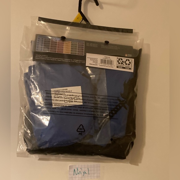 NWT Ninja costume 7 piece set youth size Large 10/12 NEW tunic pants set - Picture 8 of 9